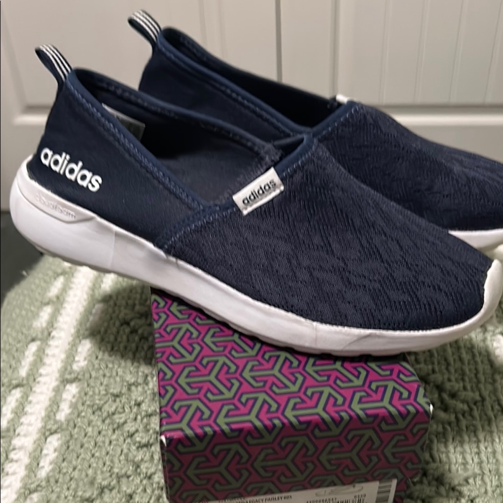 Adidas Women's Navy Slip-On Shoes